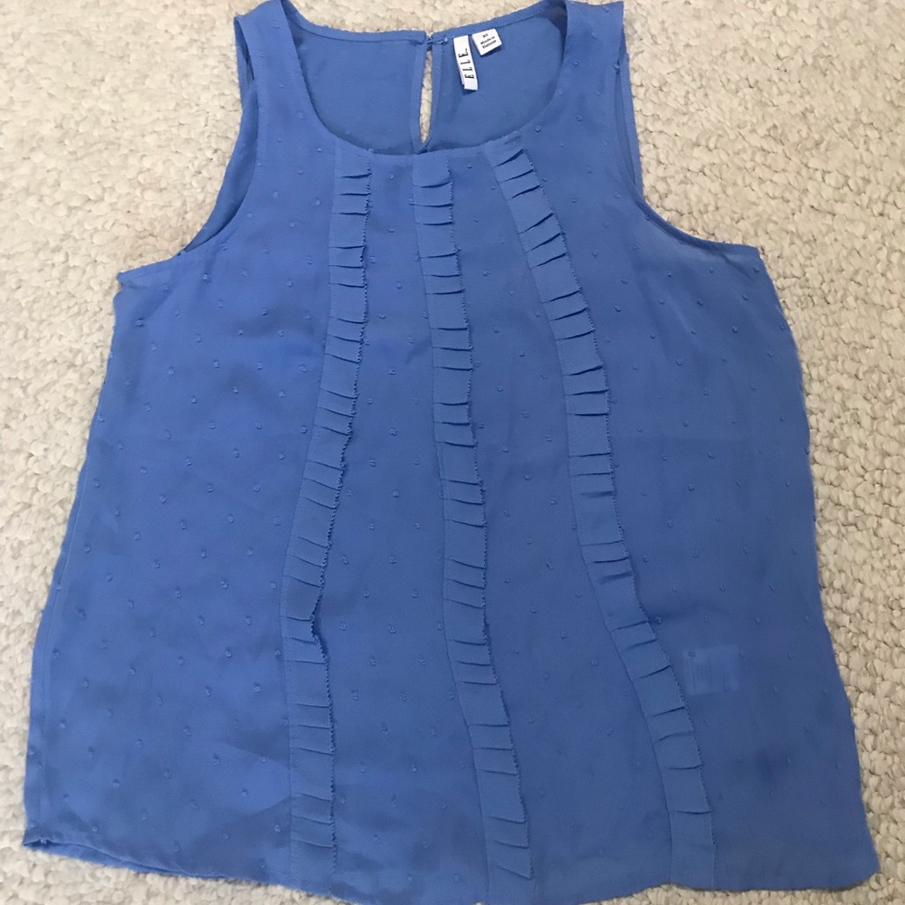 Elle: Light Blue Blouse